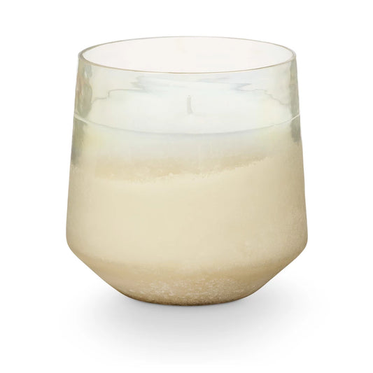 Winter White Baltic Glass Candle | 13 oz