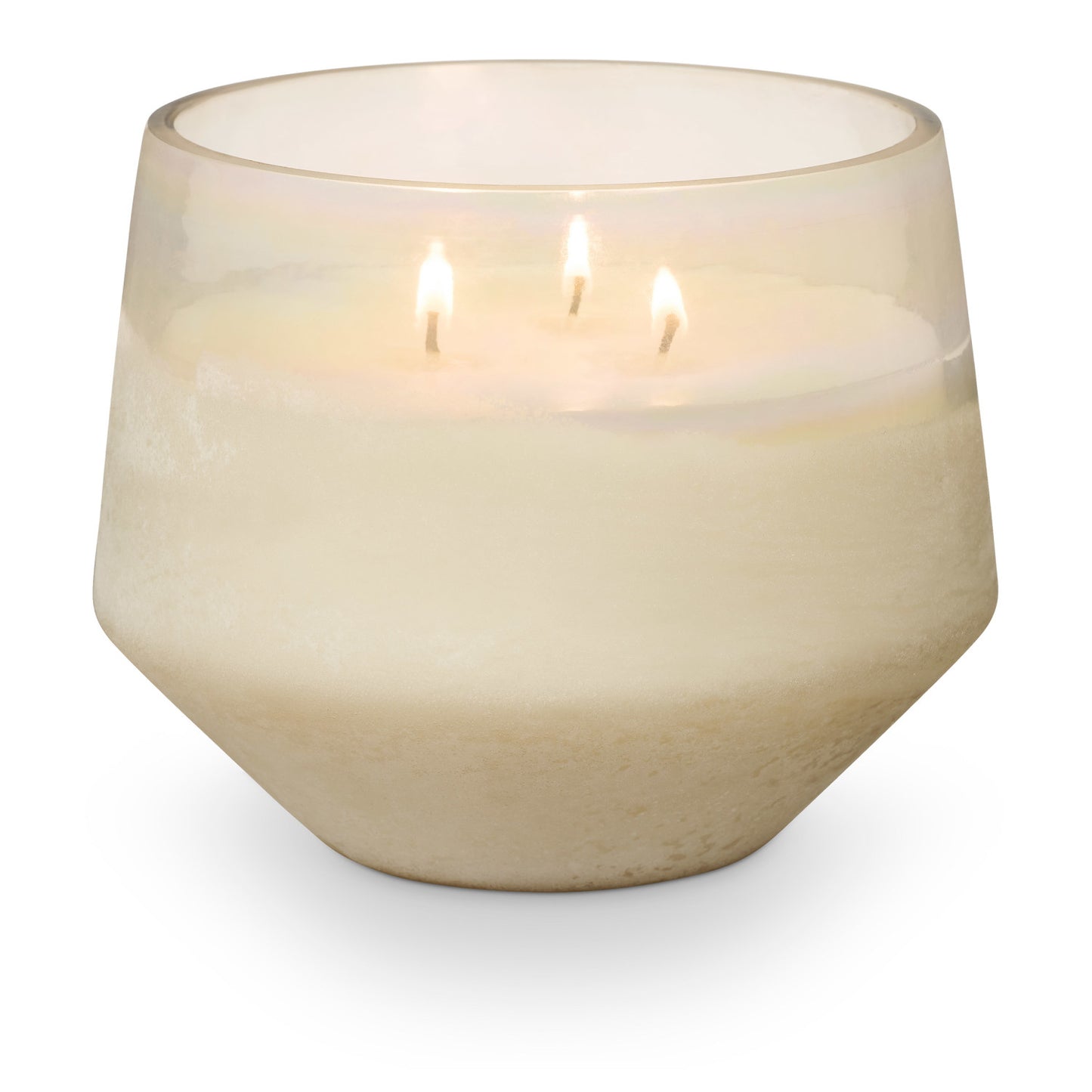 Winter White Large Baltic Glass Candle | 31.4 oz