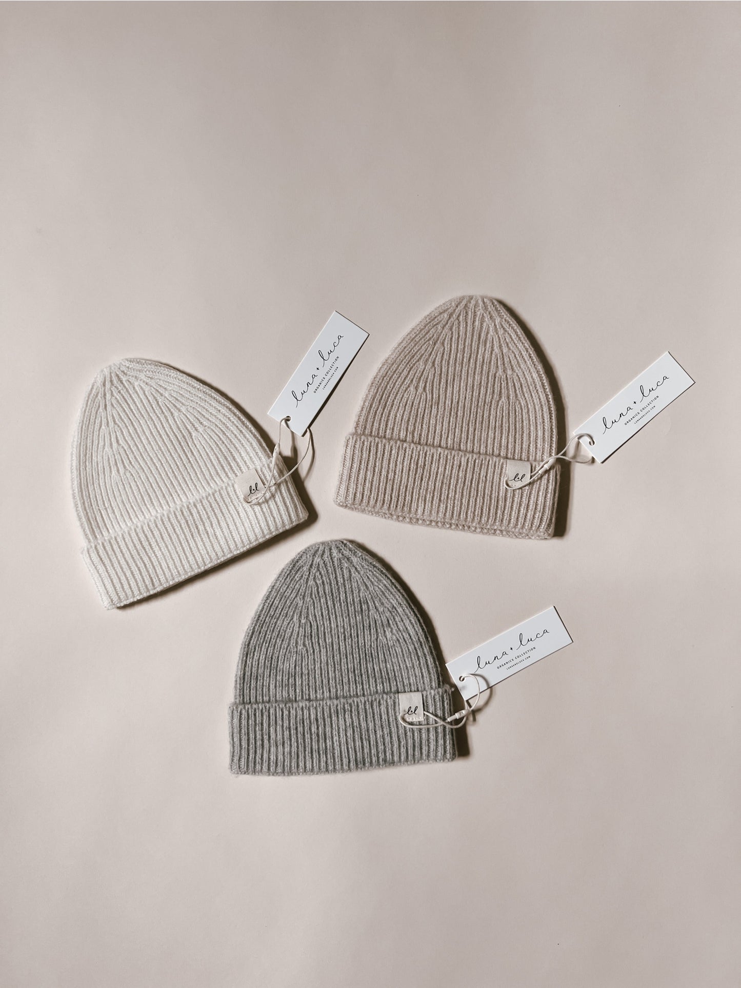 Merino Wool Baby Beanie | Sand