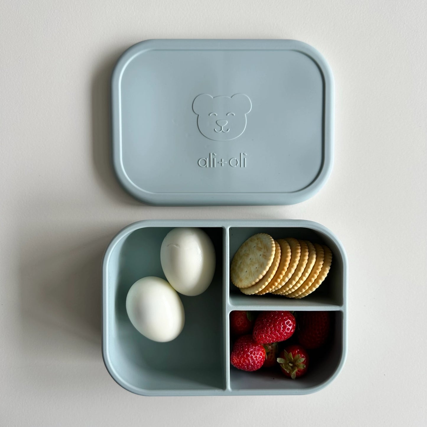 Ali + Oli Silicone Bento Box | Blue