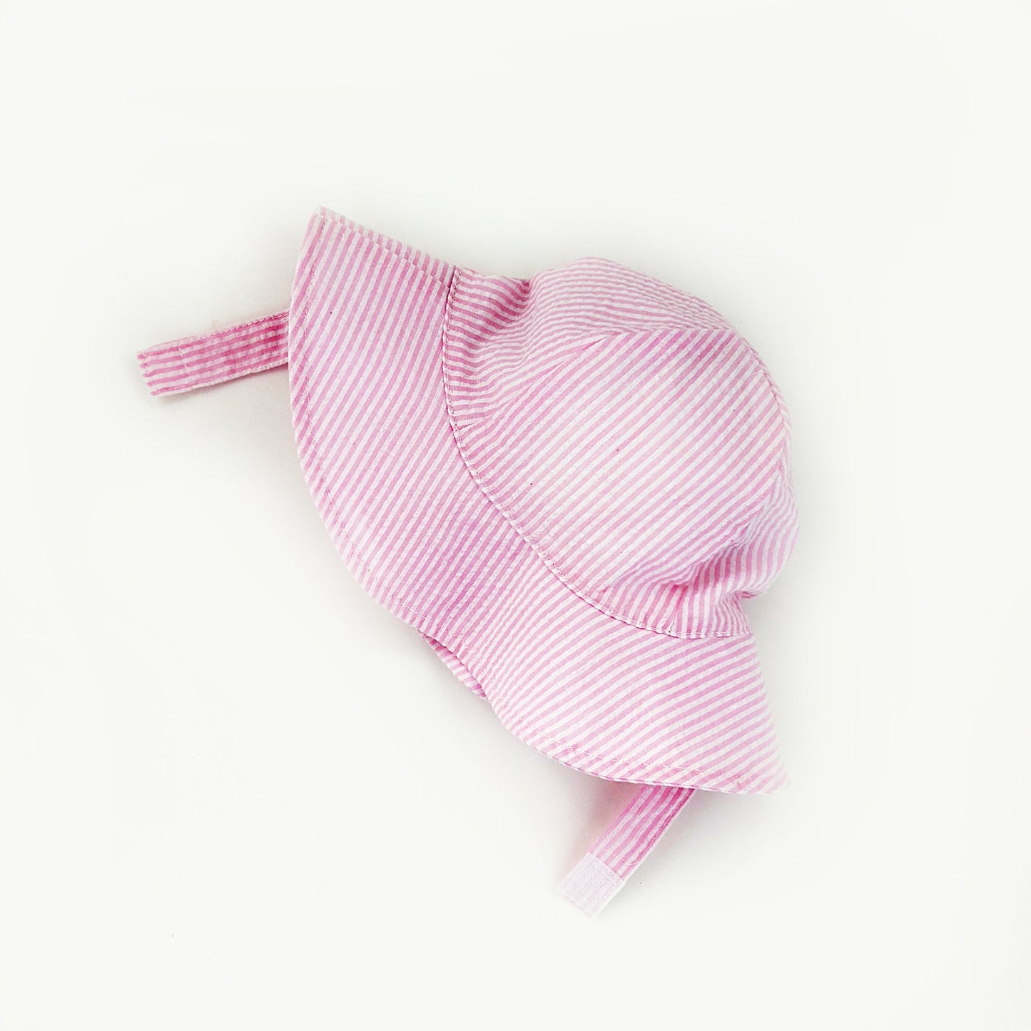 Seersucker Sunhat | Pink Stripe