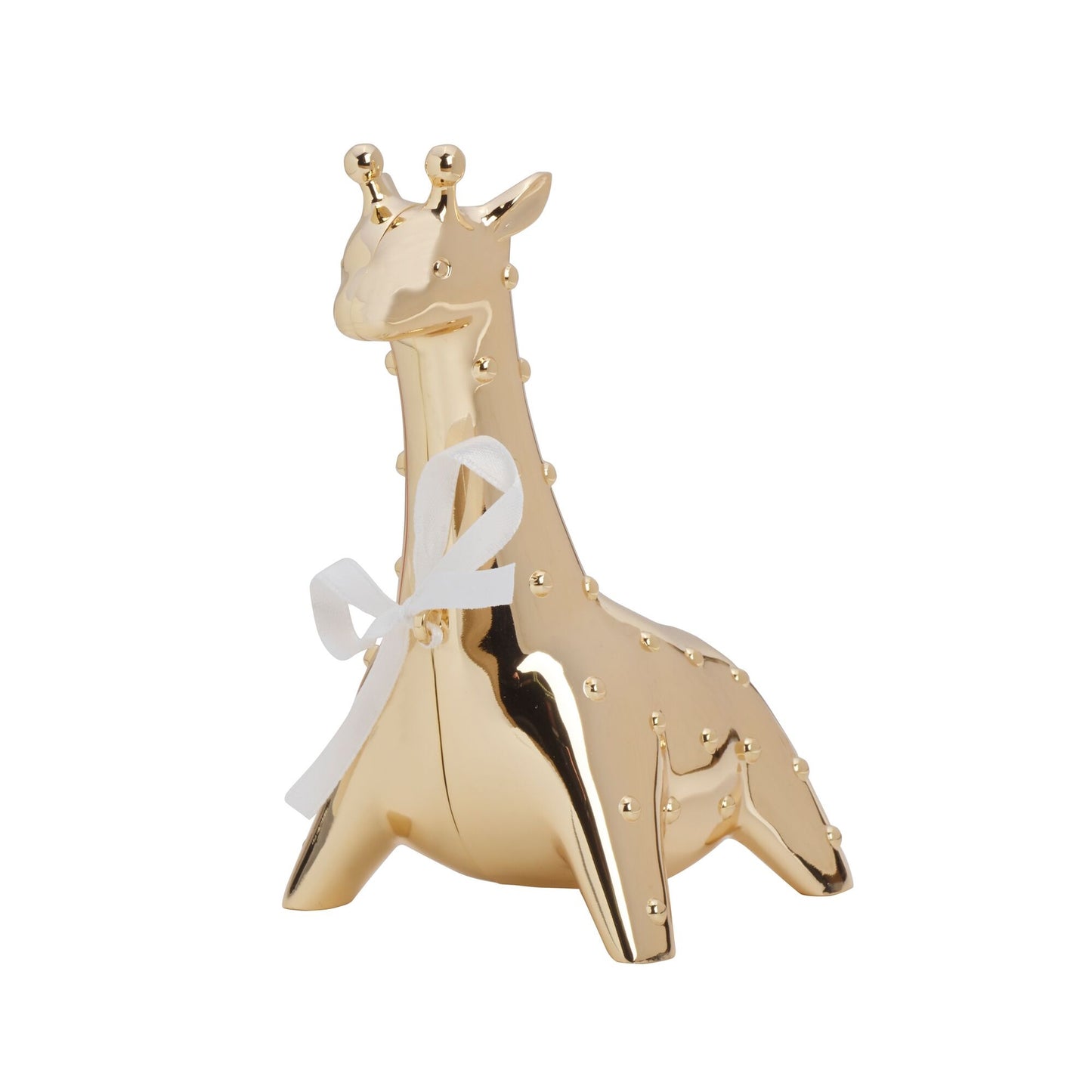 Baby Giraffe Bank | Gold