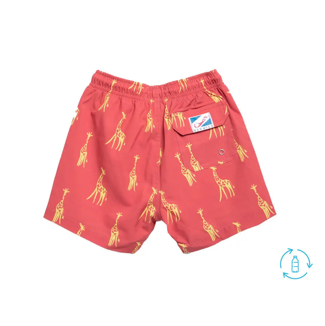 Giraffe | Compression Liner Swim Trunks