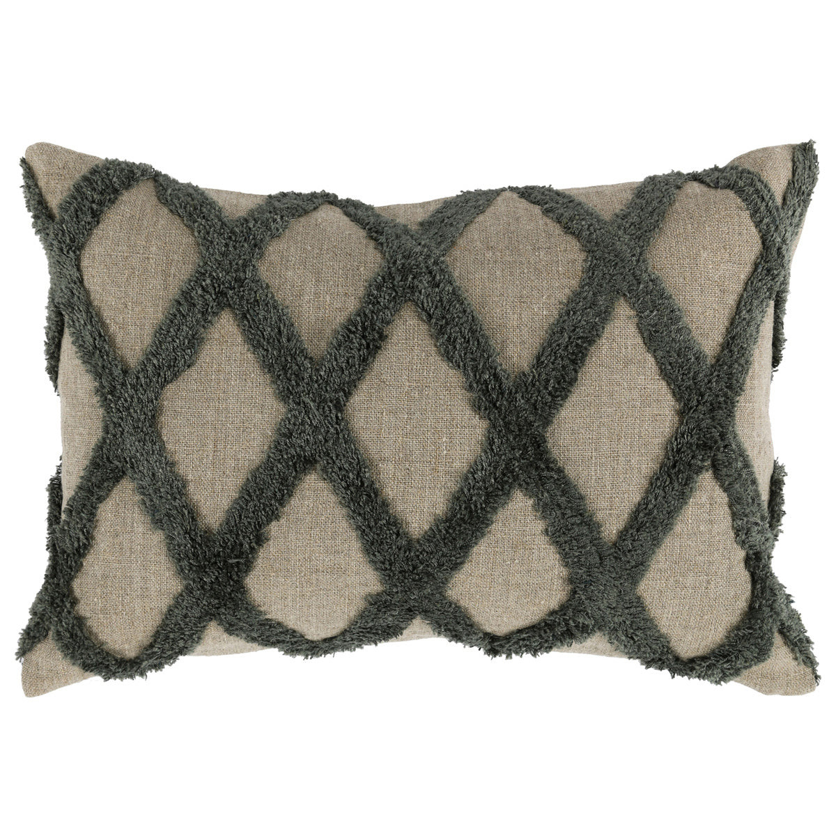 Caro Forest Green Pillow | 14" x 20"