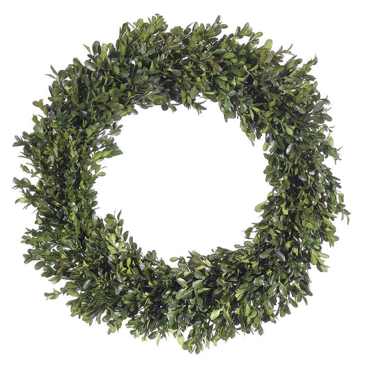 22" Preserved Boxwood Wreath