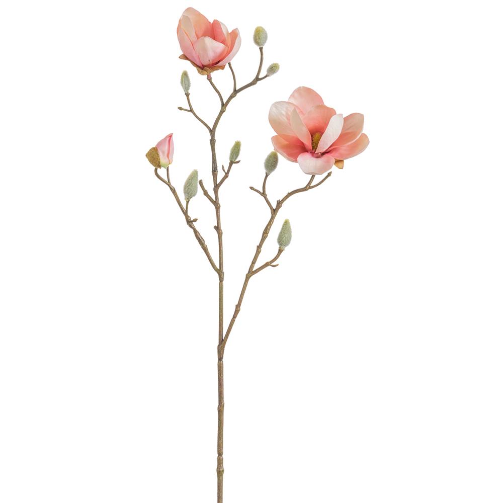 21" Japanese Magnolia Spray | Pink