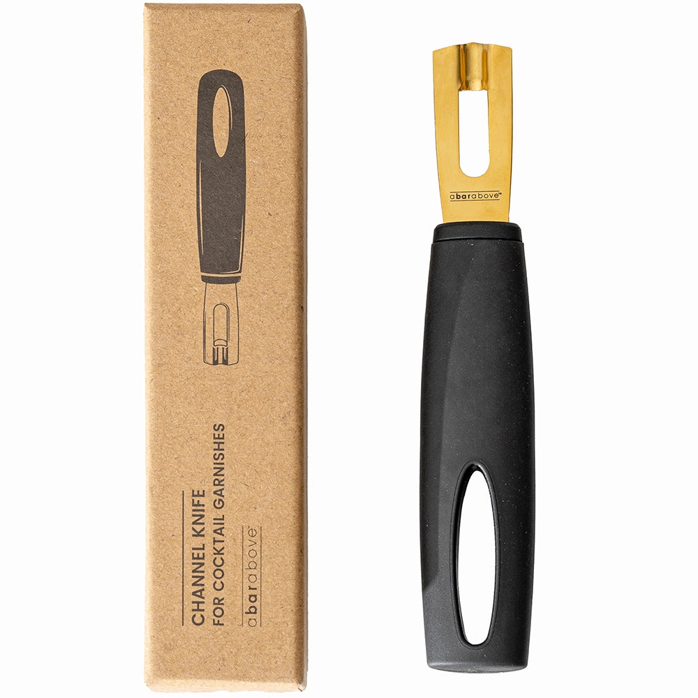 Channel Knife For Cocktail Garnishes | Gold