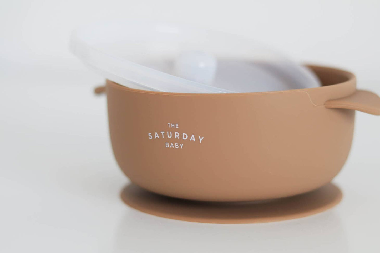 Suction Bowl with Lid - Coco