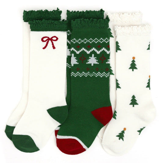 Tree Farm Knee High Socks | 3-Pack