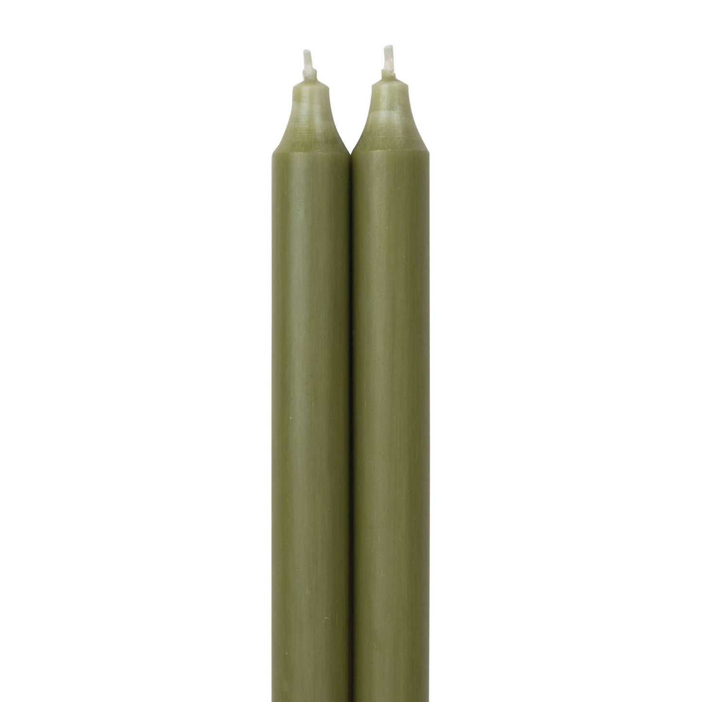 12" Tapers | Moss Green 2pk