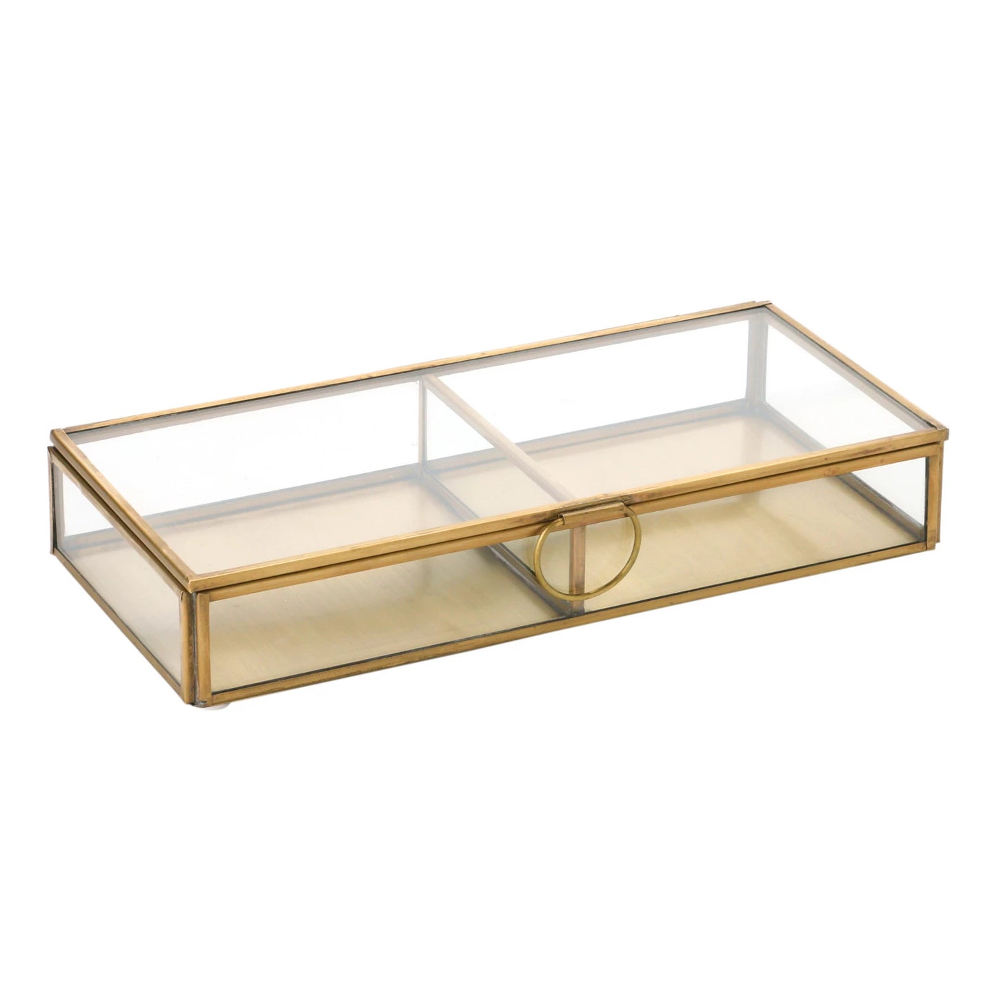 Brass and Glass Display Box