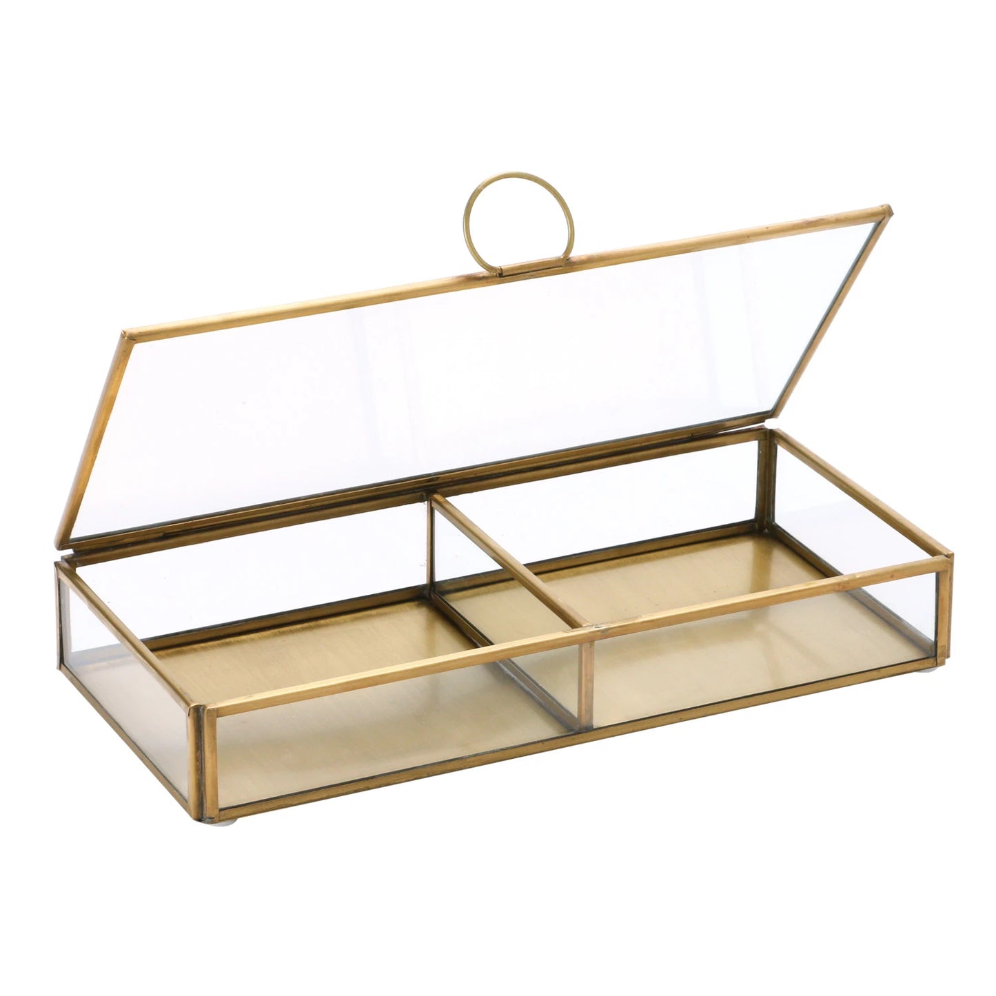 Brass and Glass Display Box