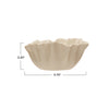 Stoneware Fluted Bowl | White | Small