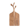 Acacia Wood Cheese/Cutting Board w/ Branch Shaped Handle