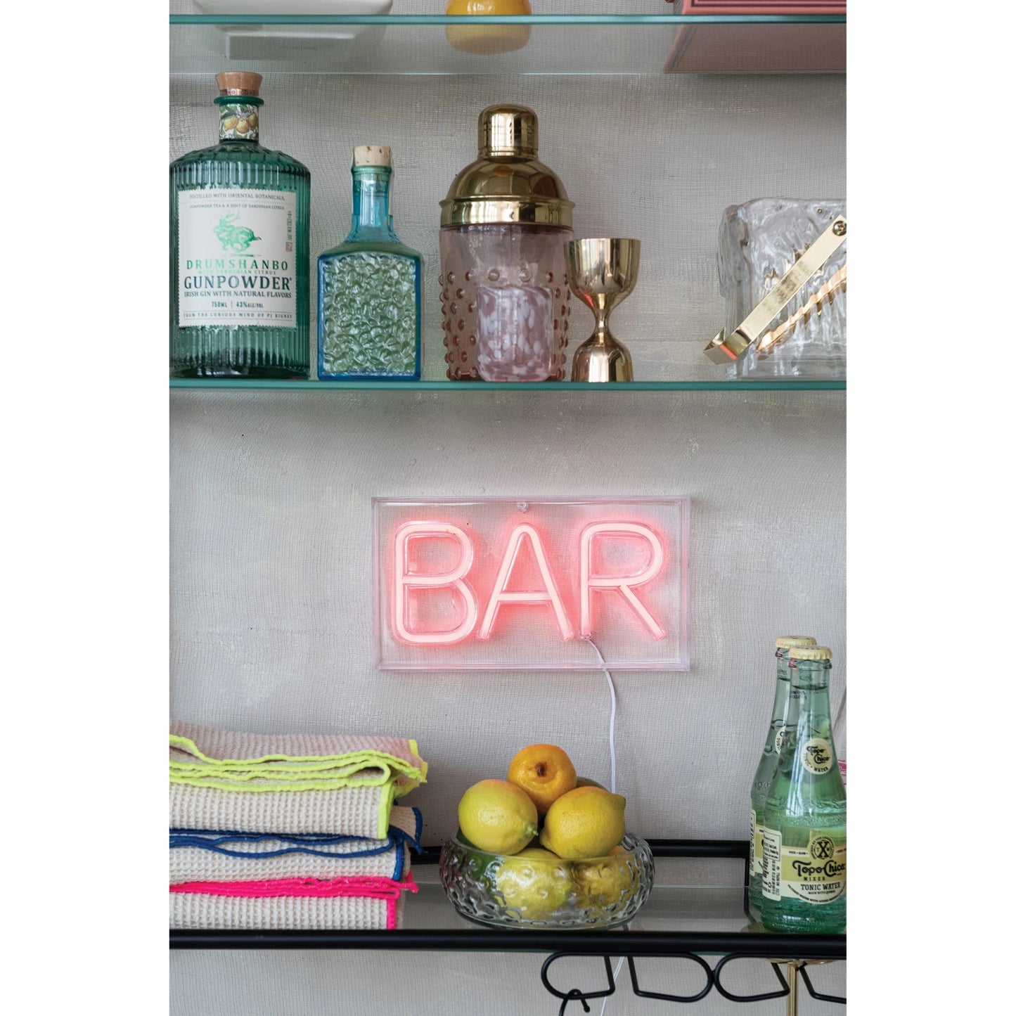 LED Neon Light with USB Cord "BAR"| Red