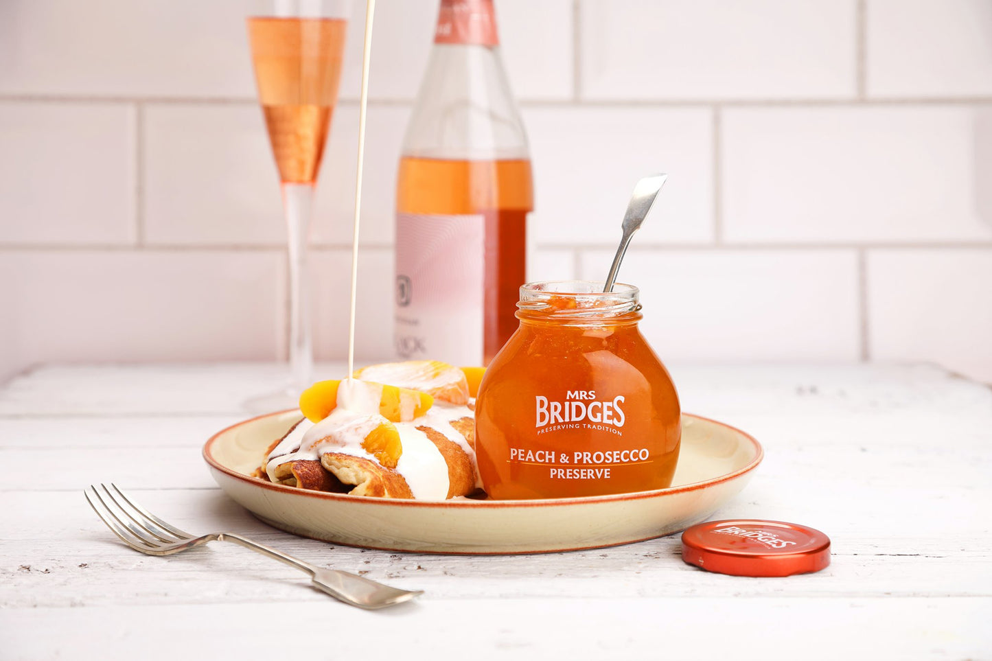 Peach & Prosecco Preserve