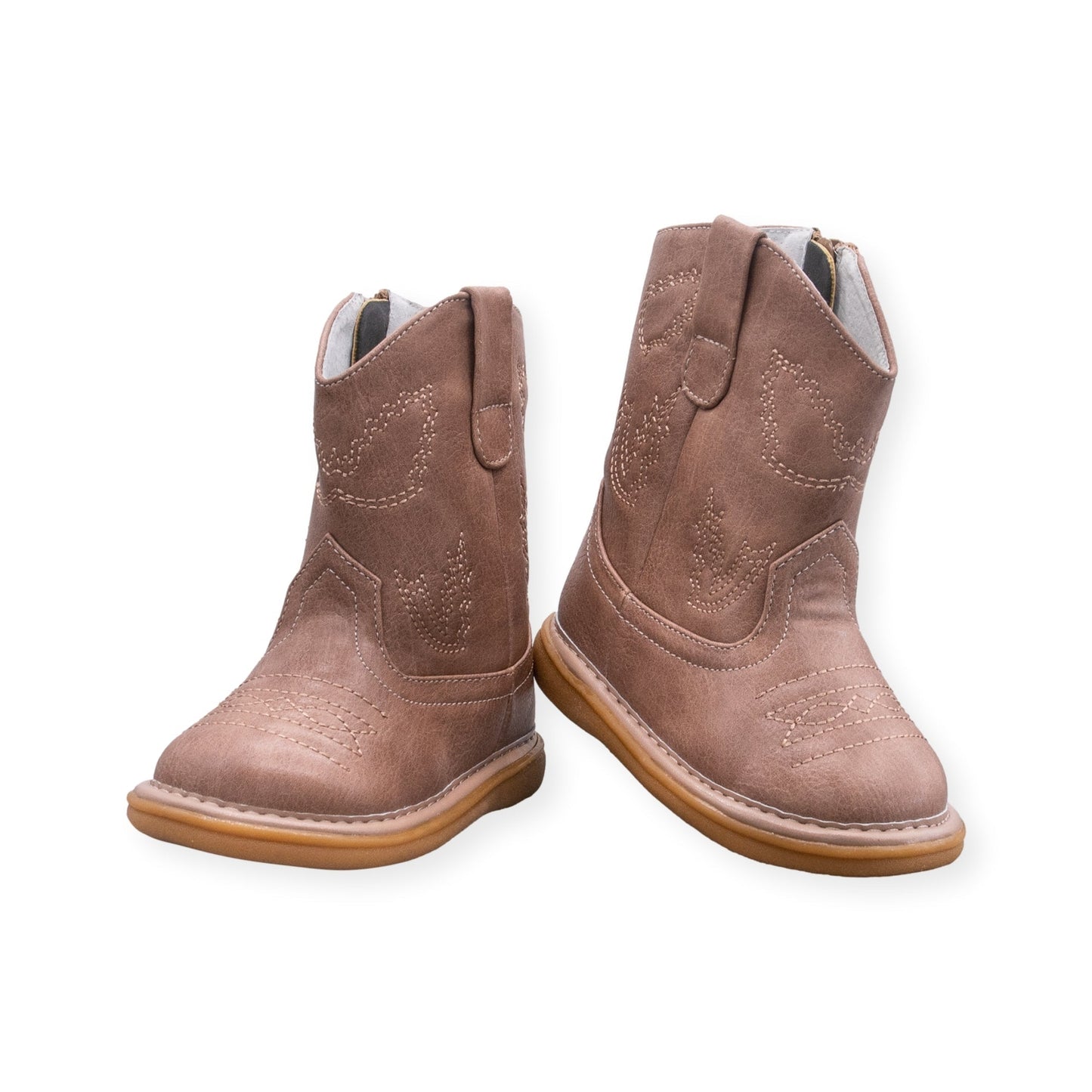 Western Boots | Beige