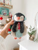 Holiday Itzy Lovey™ Plush + Teether Toy: Bear