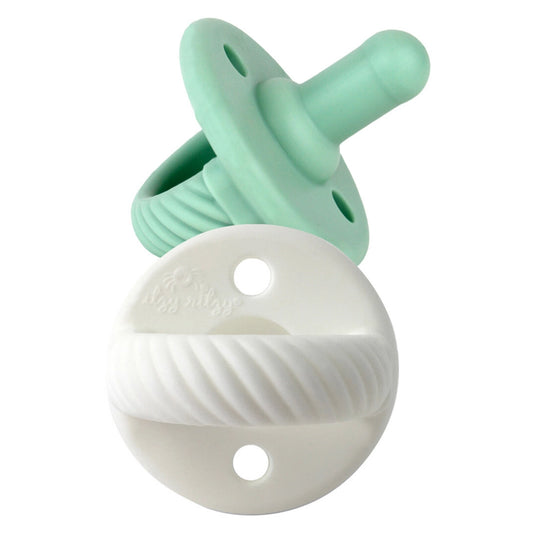 Sweetie Soother™ Pacifier Sets (2-pack) | Mint/White