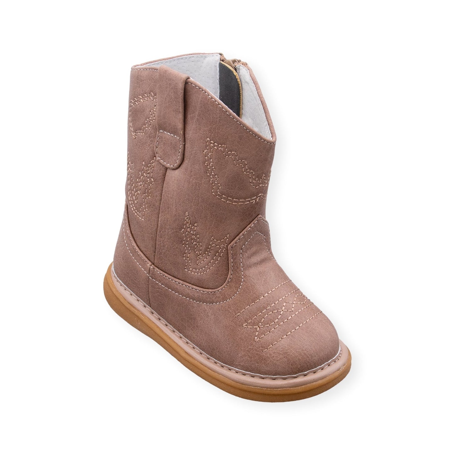 Western Boots | Beige