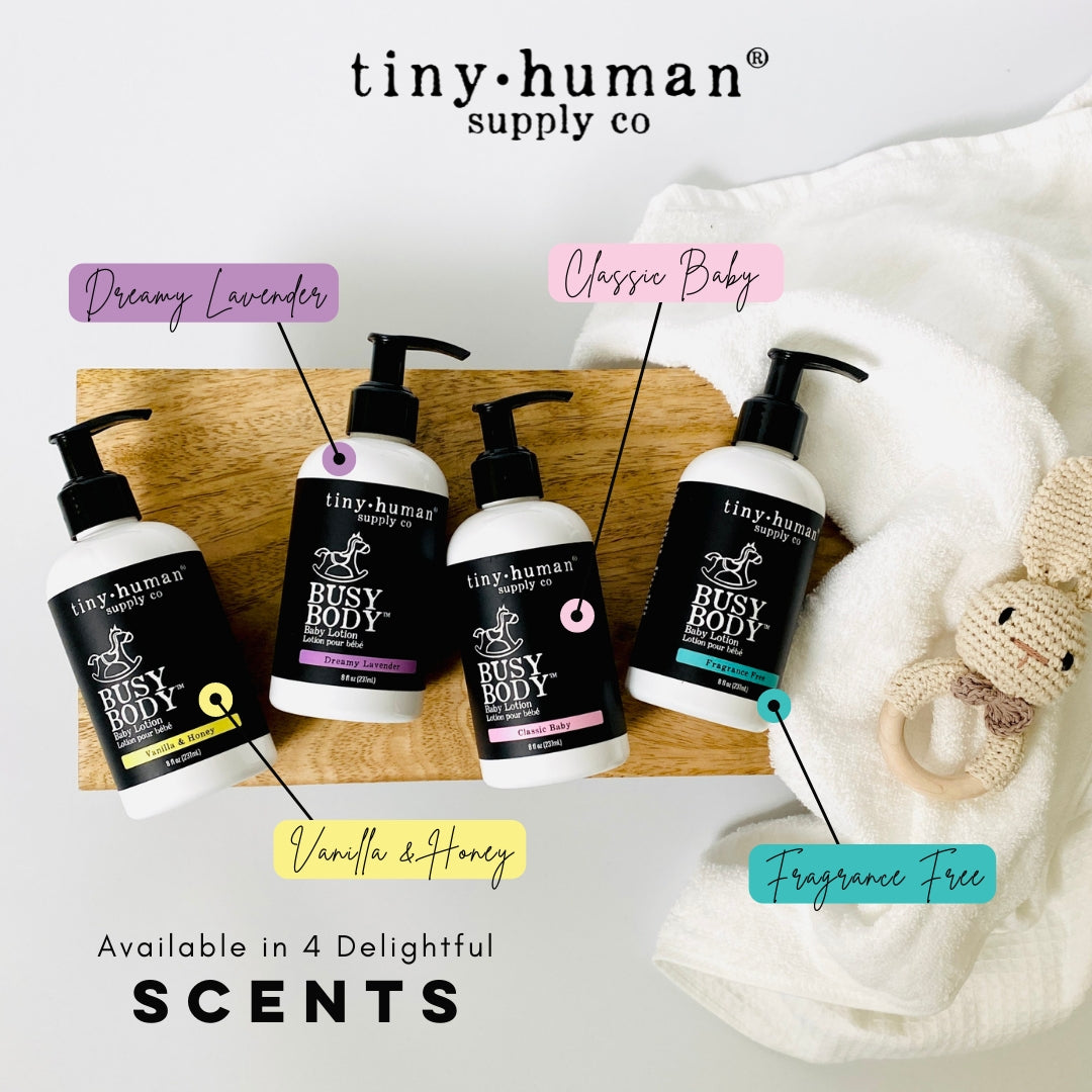 Busy Body™  Baby Lotion 8oz | Choose Scent