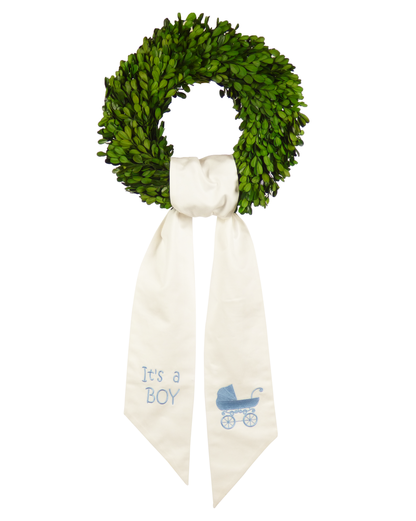 Wreath Sash: It's A Boy: One Size