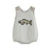 Fish Bubble Romper | Khaki