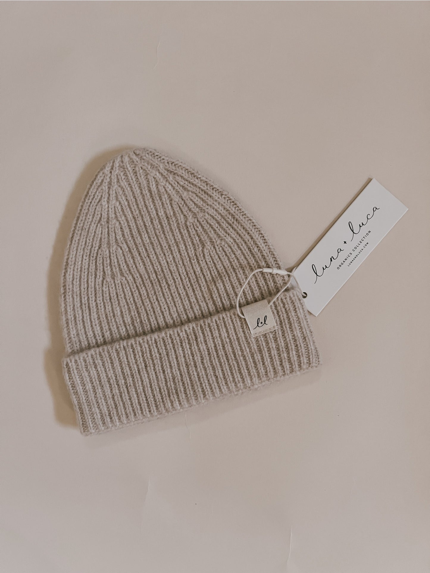 Merino Wool Baby Beanie | Sand