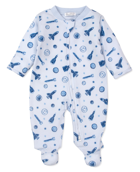 Space Explorers Zipped Footie