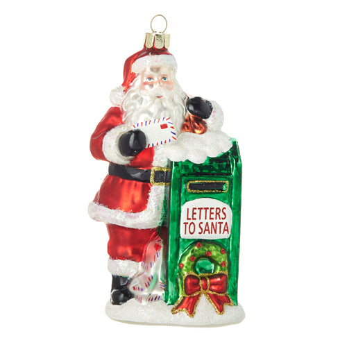 Letters to Santa Ornament (6")