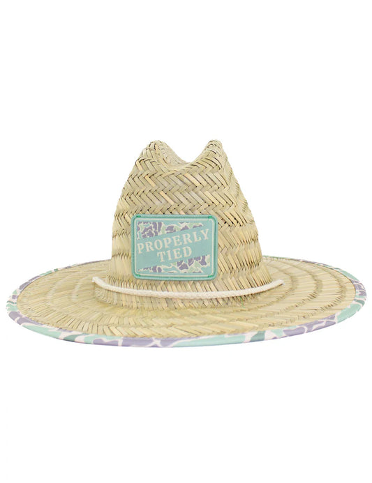 Cabo Straw Hat | Sage Camo