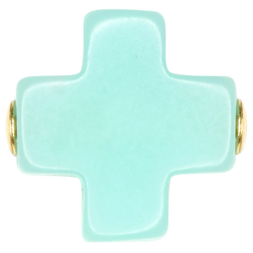 egirl 14" signature cross necklace gold | mint