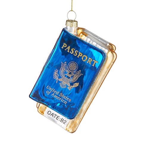 Passport Ornament (4.5")