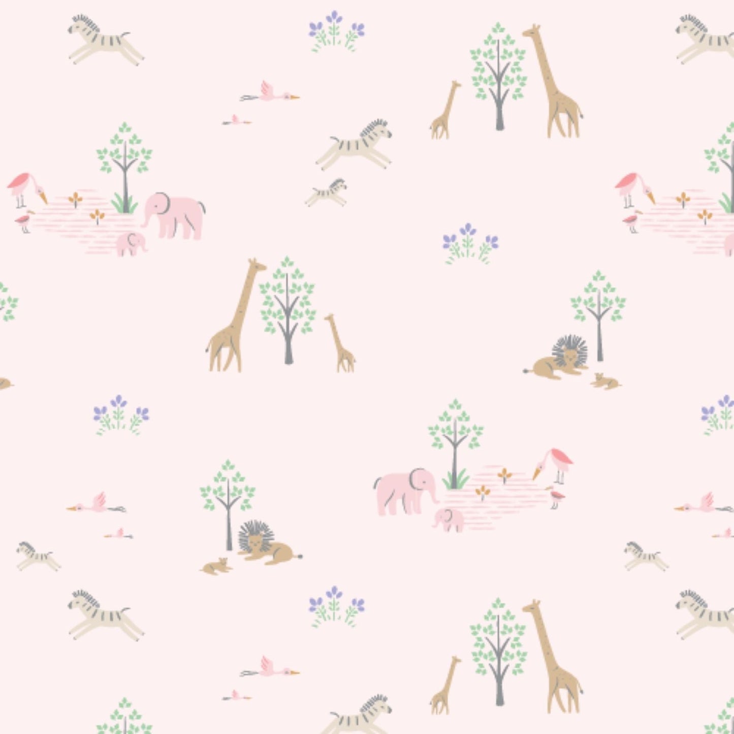 Pink Serene Safari Magnetic Footie