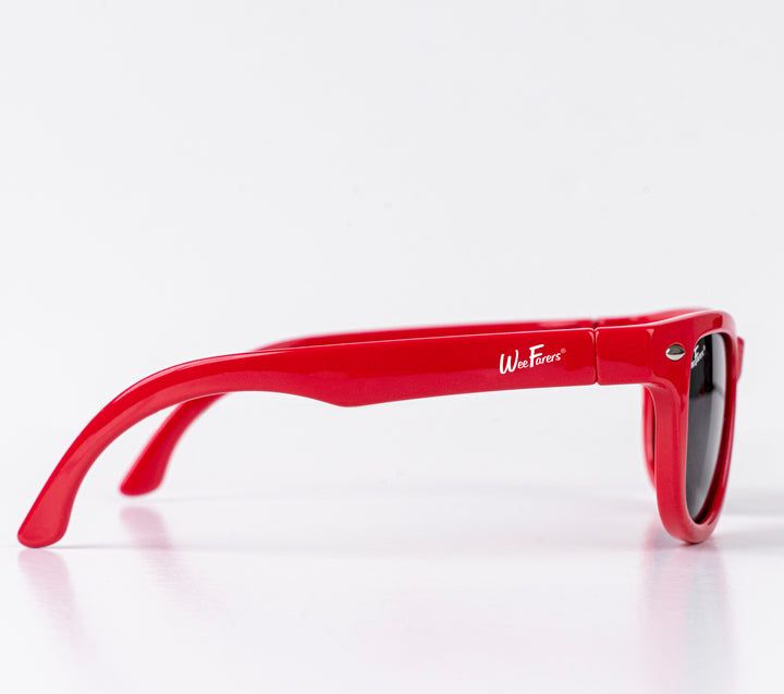 Polarized WeeFarers Sunglasses | Popsicle Red