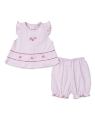 Strawberry Essence Sunsuit Set