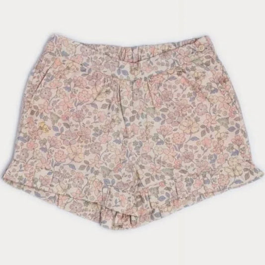 Joseph Ruffle Hem Shorts | Garden Flowers