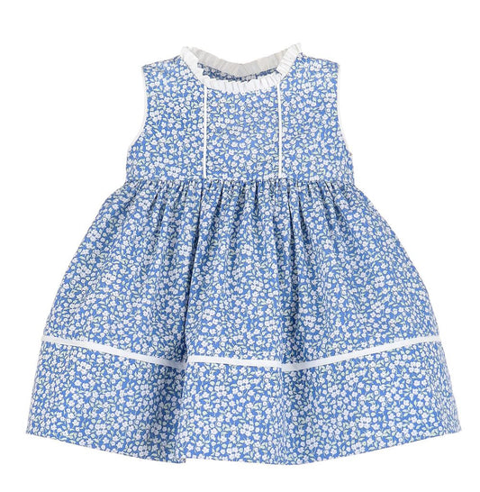 Bloomy Dress | Blue Print