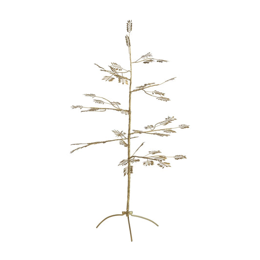 Metal Folding Tree (Antique Gold Finish)