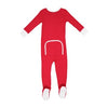 Knox's Night Night Footed Pajama | Rudolph Red/Worth Ave White