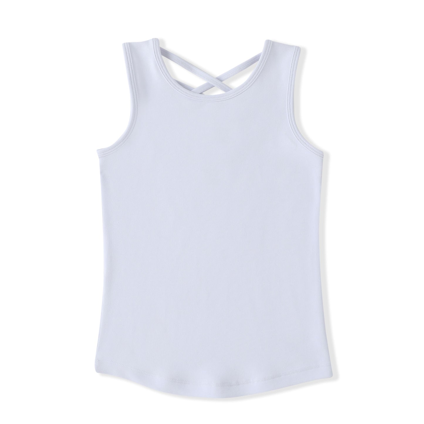 White Athletic Tank