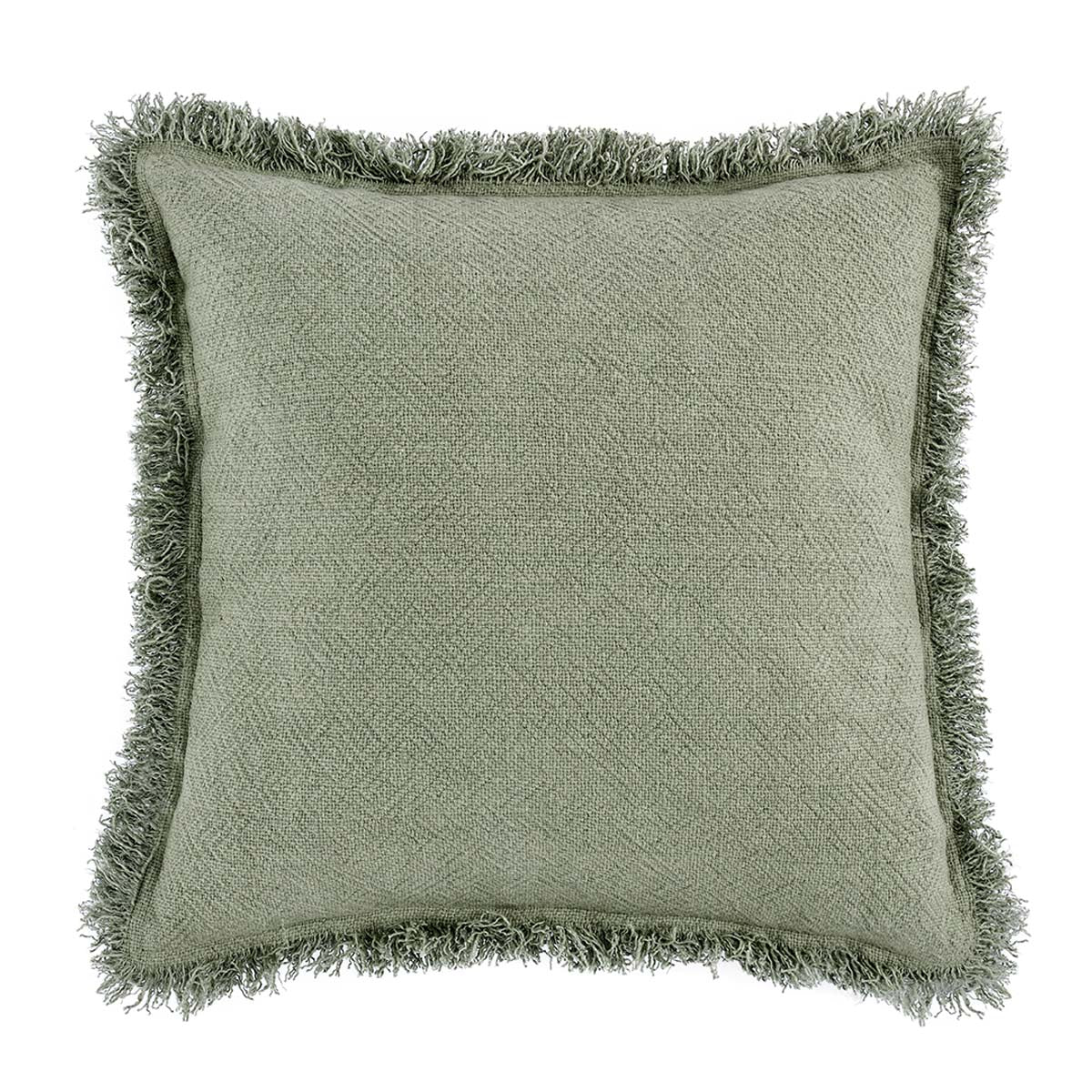 22" | Lauren Cedar Green Pillow