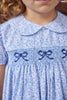 Smocked Peter Pan Dress | Blue Vinings