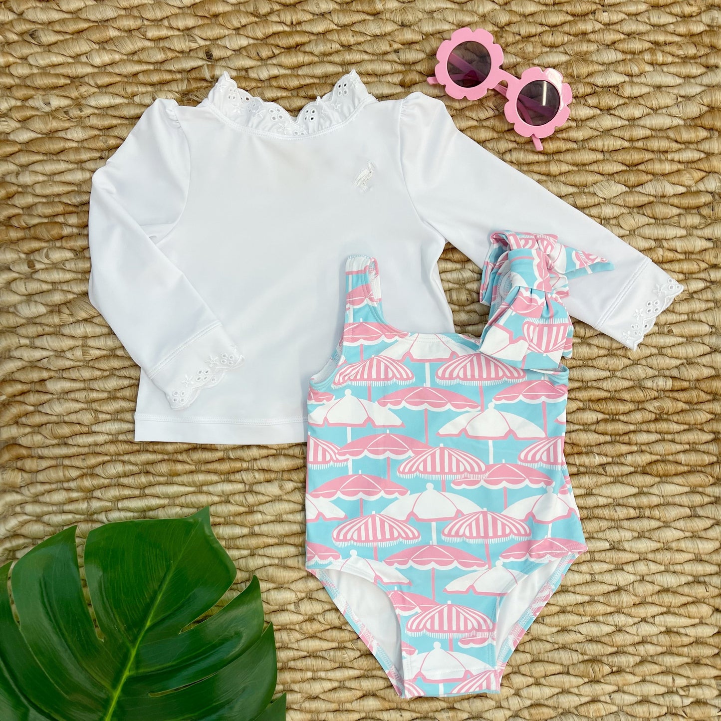 Winnie's Wave Spotter Swim Shirt (UPF 35+) | Worth Avenue White