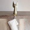 Angel Stocking Holder | Gold Finish