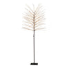 Pre-Lit Metal Tree w/ Plug & 1300 LED Lights, Brown