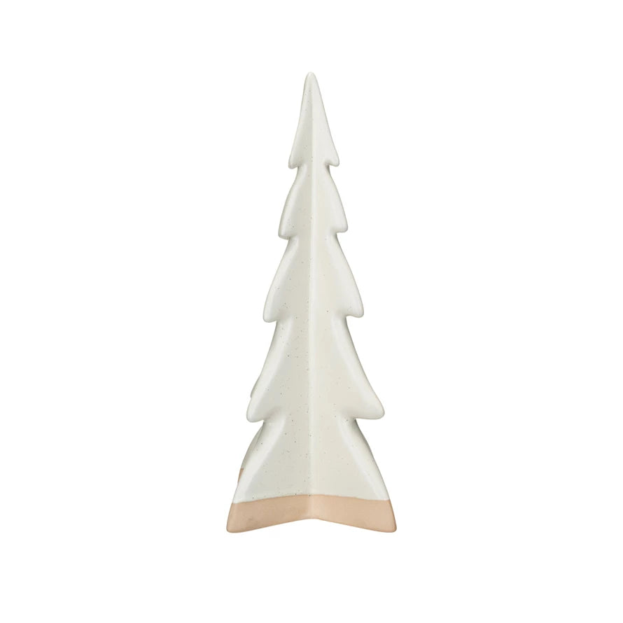 Stoneware Tree, Reactive Glaze | Cream