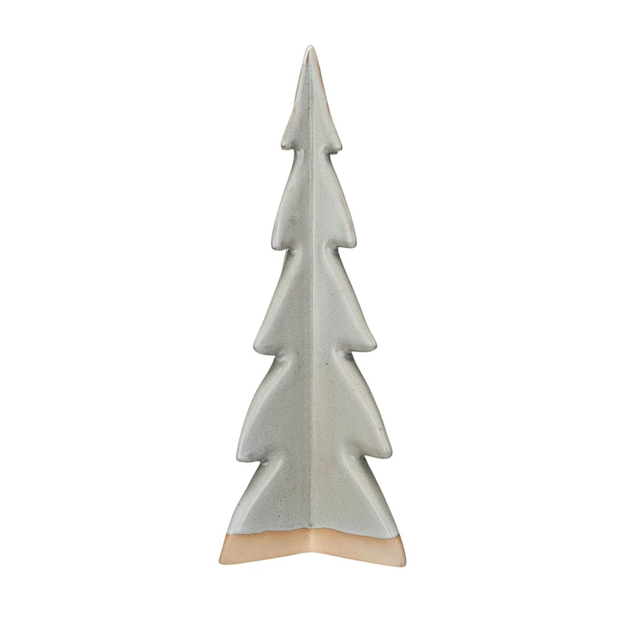 Stoneware Tree, Reactive Glaze | Cream