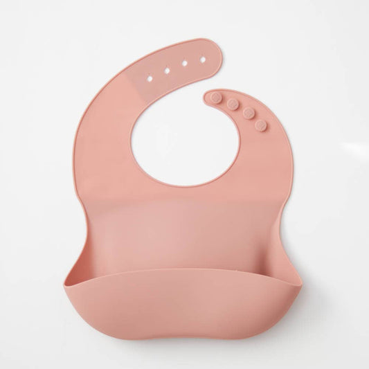 The Saturday Baby Bibs- Coral