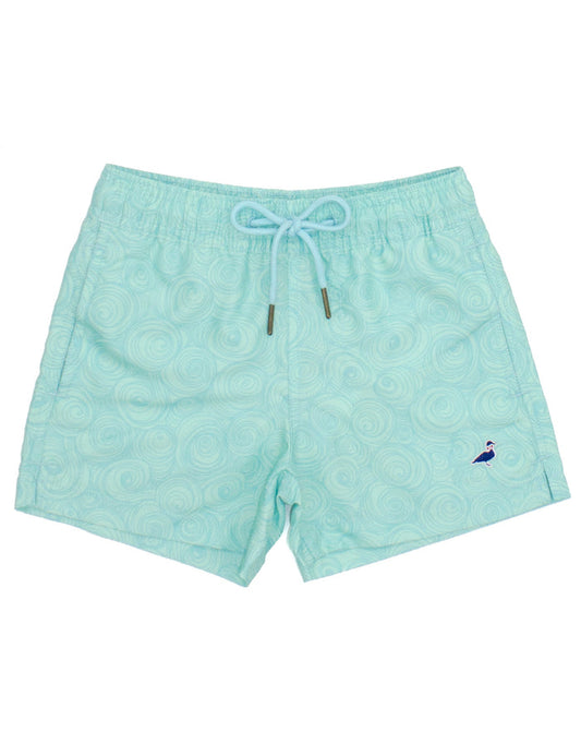 Swim Trunk - Rainforest Swirl